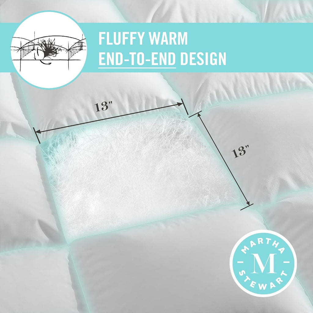 Martha Stewart White Goose Down Queen Duvet Insert