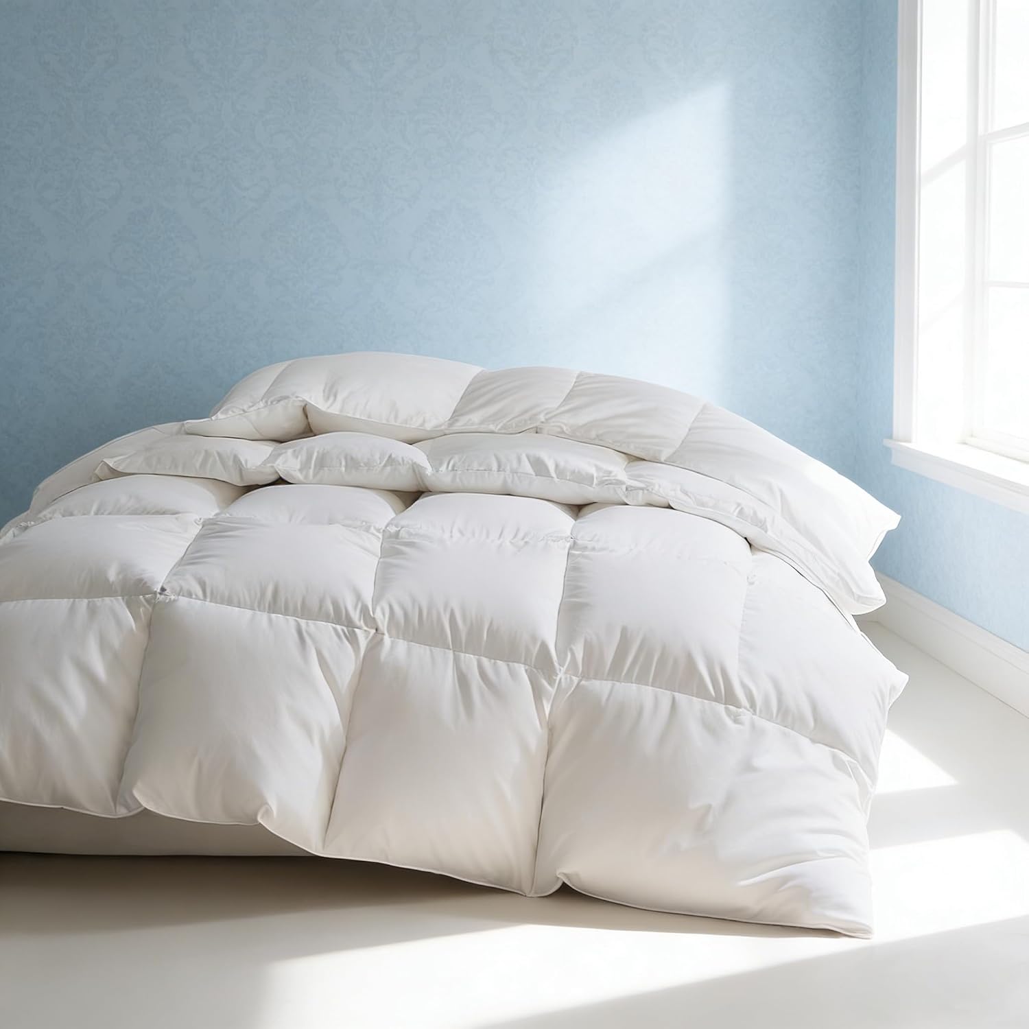 Martha Stewart White Goose Down Queen Duvet Insert
