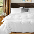 White 1000TC Egyptian Cotton King Duvet Set