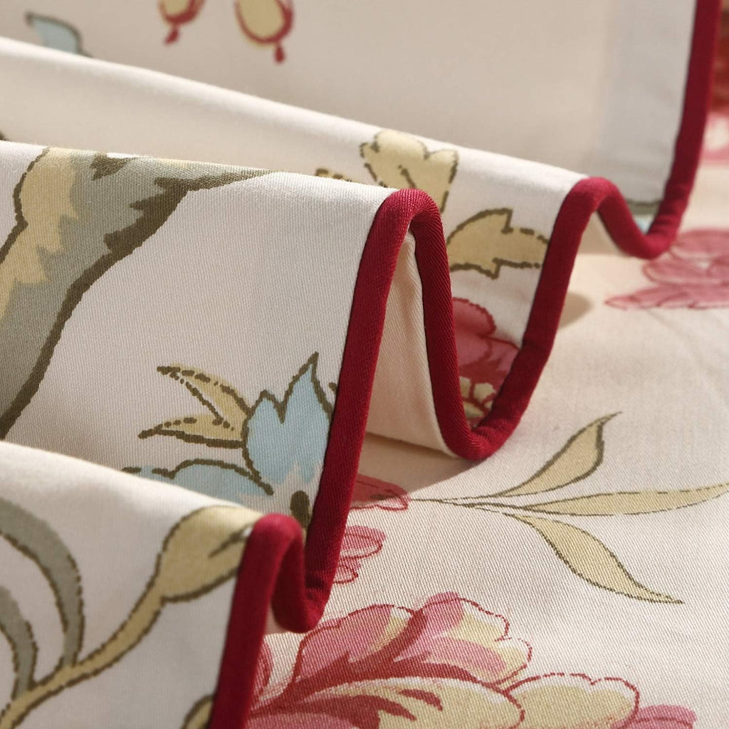 Chinoiserie Peony Queen Cotton Duvet Set