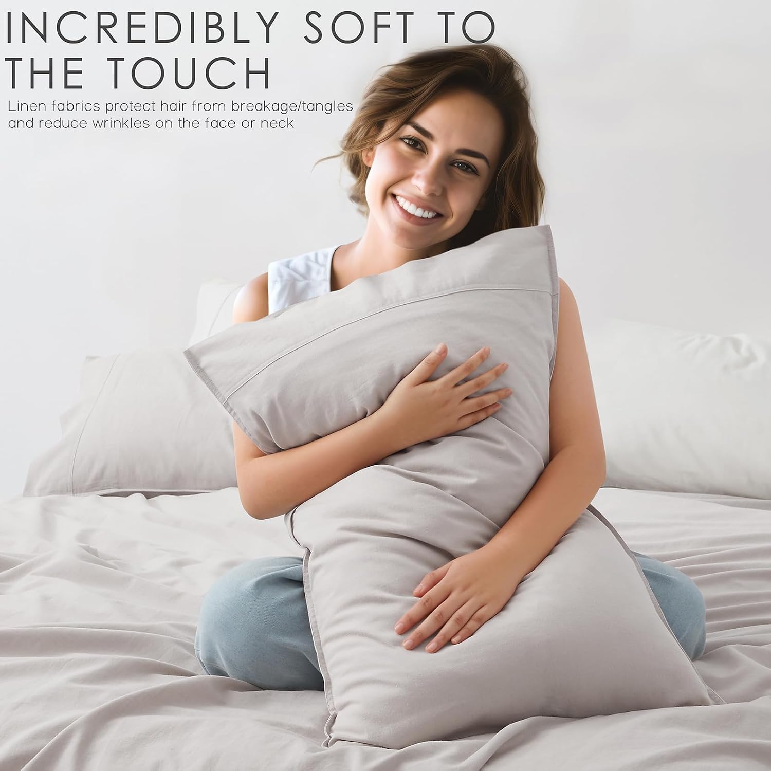 Organic French Linen Queen Sheet Set