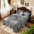 Grey 1000TC Egyptian Cotton King Sheets