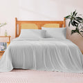Gray King Cooling 4-Piece Sheet Set