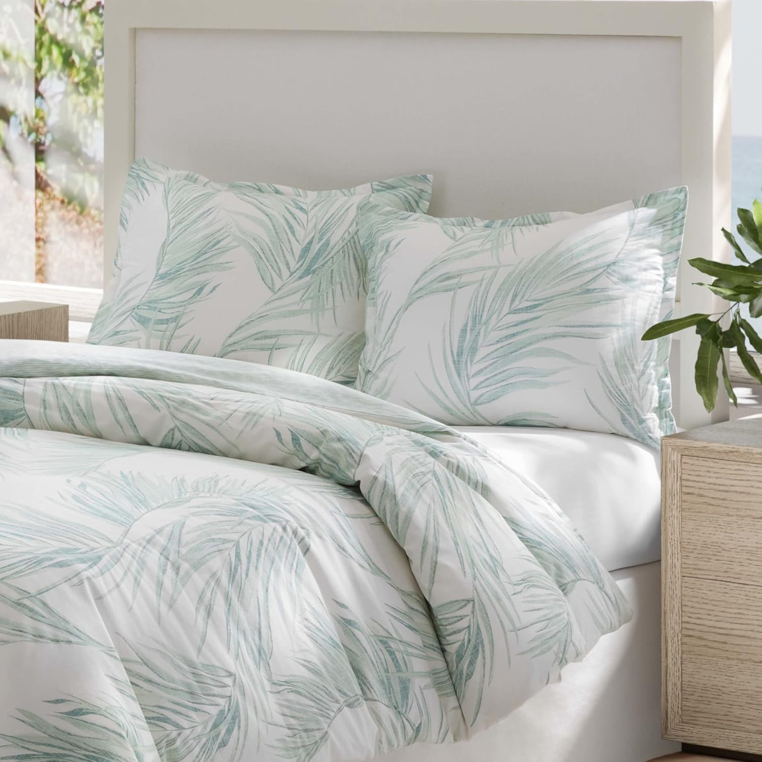 Green Canyon Palms King Duvet Set