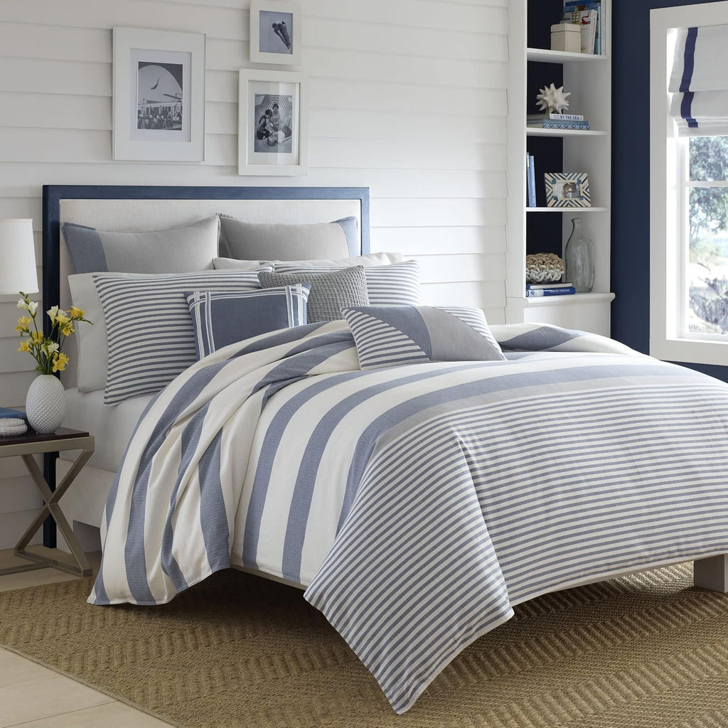 Fairwater Blue Mediterranean King Duvet Set