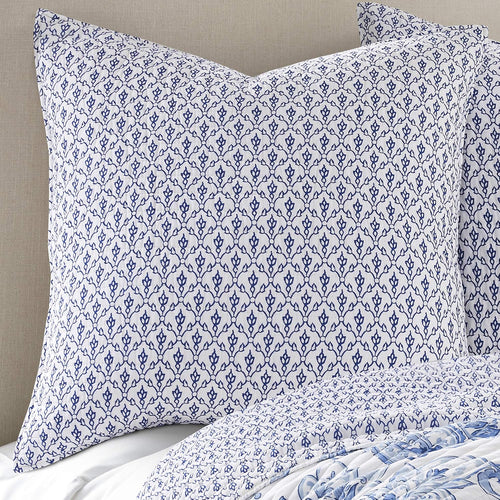 Bennett Mini Medallions Quilted Euro Pillow Shams Set of 2
