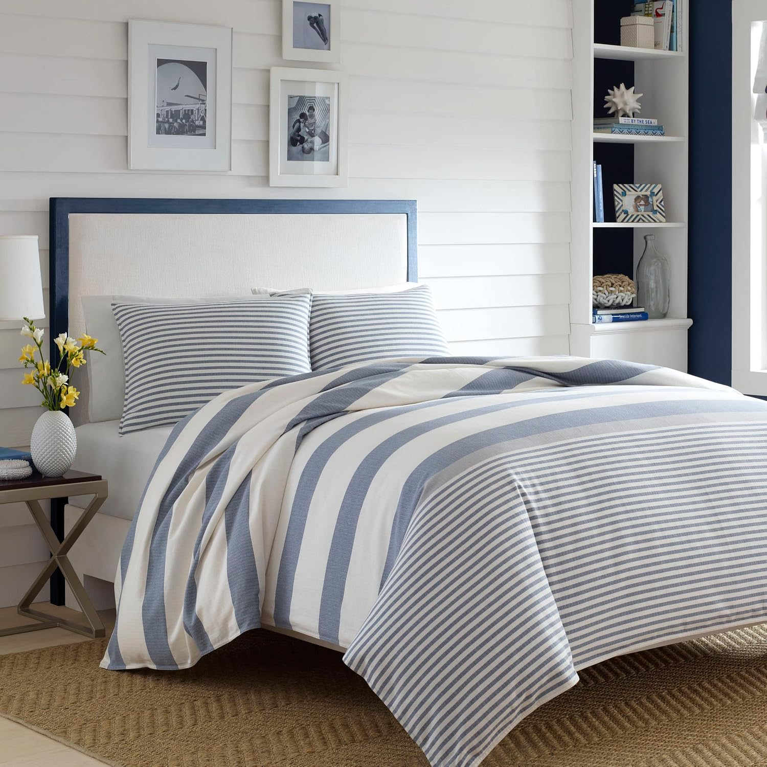 Fairwater Blue Mediterranean King Duvet Set